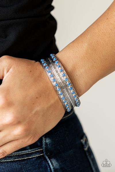 ​Costa Rica Retreat - Blue Cuff Bracelet 