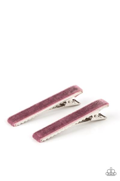 Vintage Throwback - Purple Hair Clip