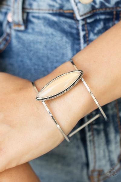 What You SEER Is What You Get - Brown Cuff Bracelet