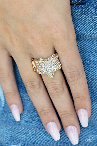 ​Here Come The Fireworks - Gold Ring