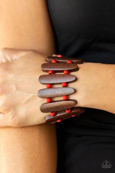 Coronado Cabana - Red Bracelet 