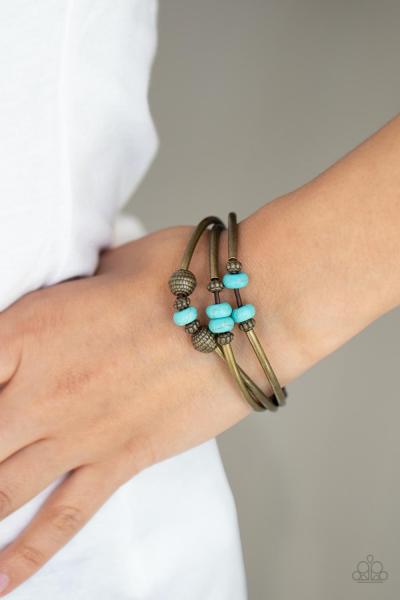 Road Trip Rebel - Brass Bracelet 