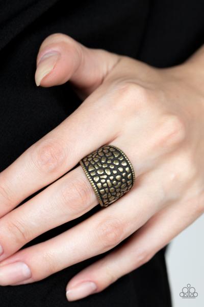 Dotted Decorum - Brass Ring