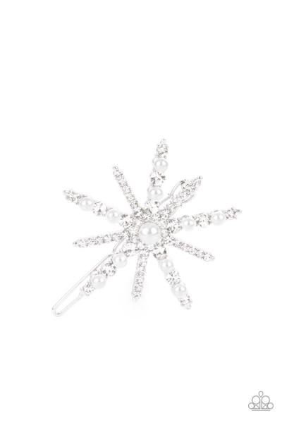 ​Leading Luminary - White Hair Clip