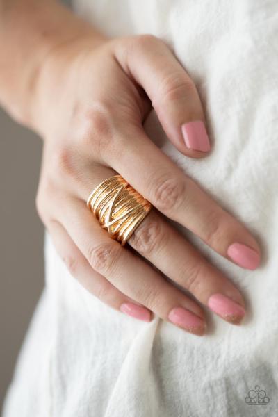 Urban Overlap - Gold Ring