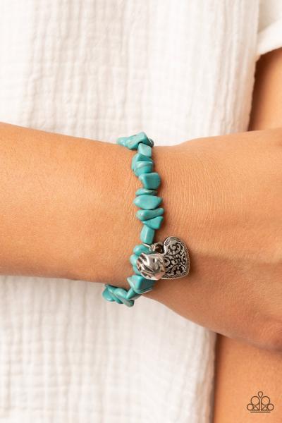 Love You to Pieces​ - Blue Bracelet 