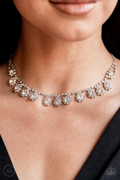 Princess Prominence White Choker