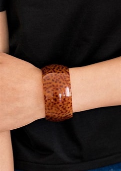 Jungle Cruise Brown Cuff Bracelet