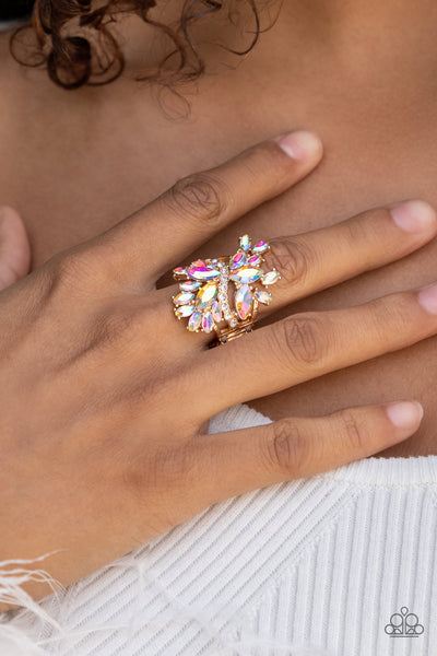 Flauntable Flare Gold Ring