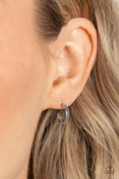 SMALLEST of Them All - Silver Hoop Earring