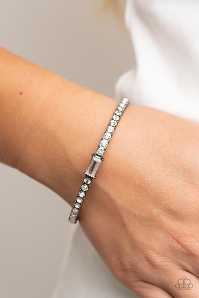 Party Crashing Couture - Black Bracelet 