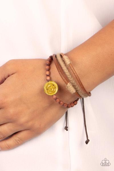 Existential Earth Child - Yellow Urban Bracelet
