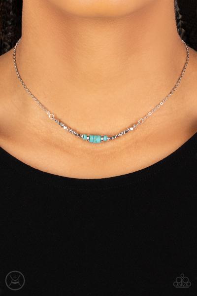 Retro Rejuvenation - Blue Choker