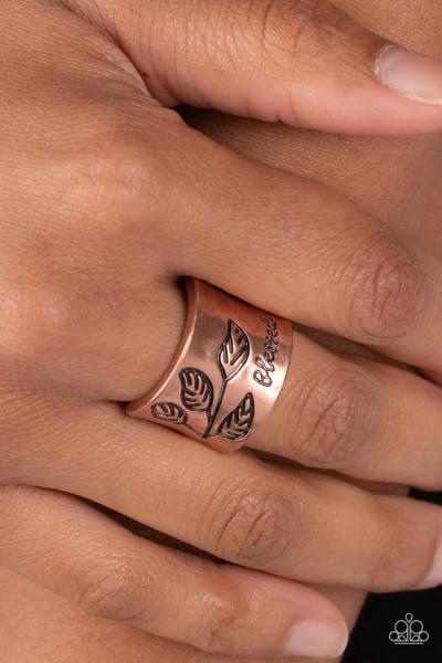 Blessed with Bling - Copper Ring