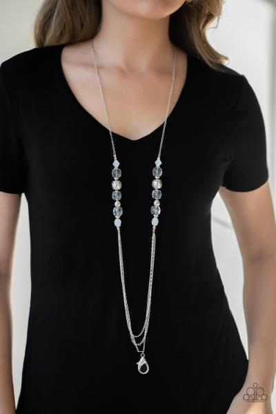 Native New Yorker - White Lanyard