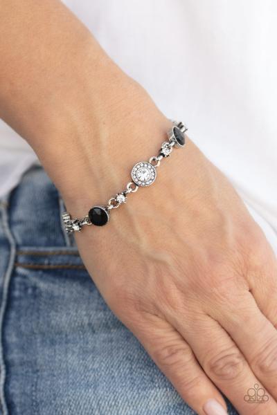 Stargazing Sparkle - Black Bracelet 