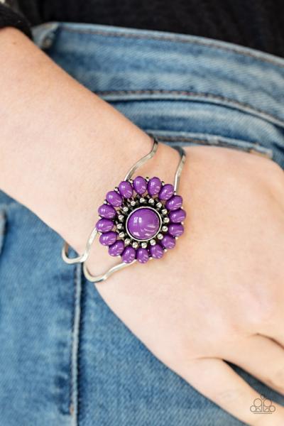 Posy Pop - Purple Hinge Bracelet