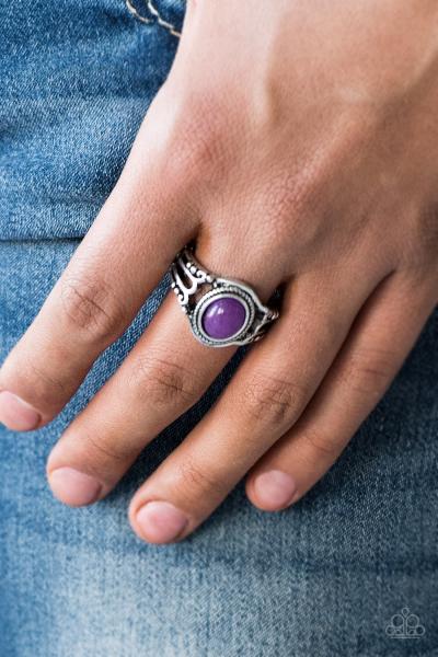 Peacefully Peaceful - Purple Ring