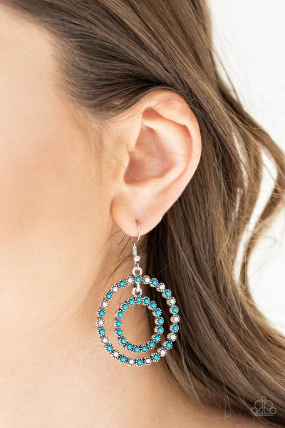 Vibrant Venture - Blue Earring