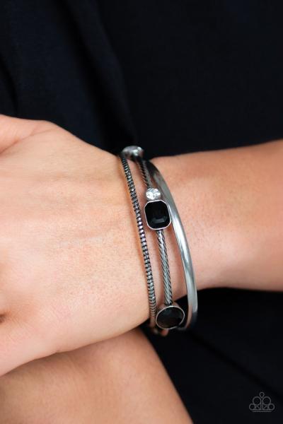 City Slicker Sleek - Black Bracelet