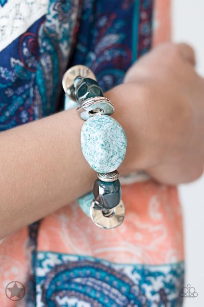 Glaze of Glory - Blue Bracelet 